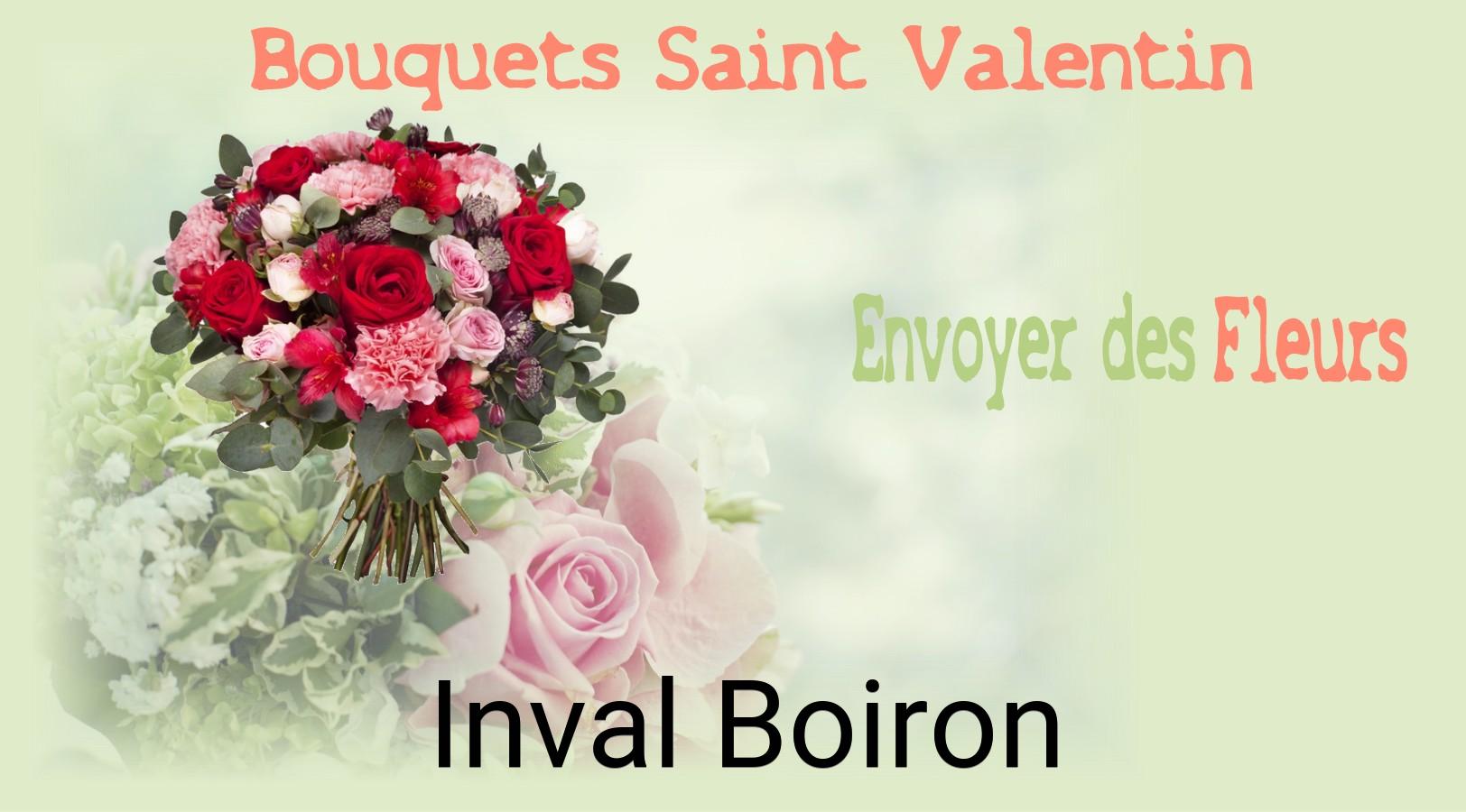 Roses de Saint-Valentin livrées à Inval-Boiron